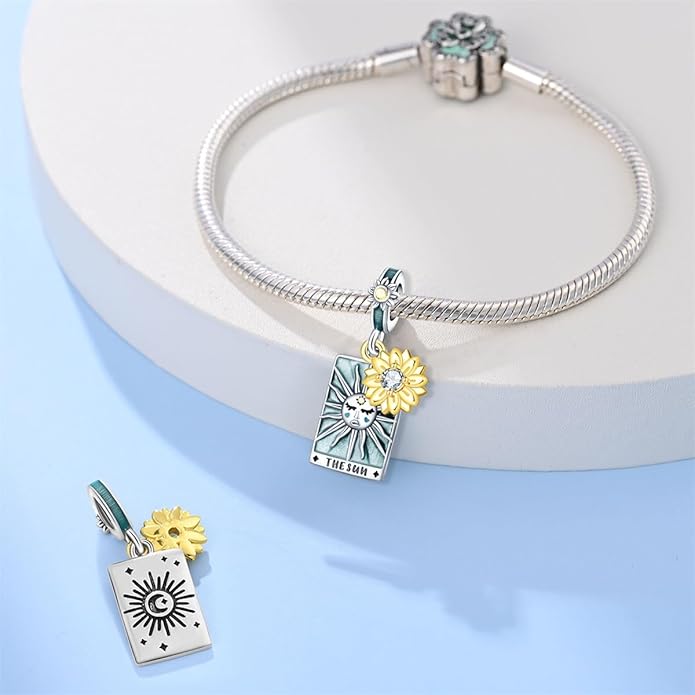925 sterling silver bracelet necklace pendant, women's jewelry, a charming pendant suitable for matching the original bracelet, perfect for parties, birthdays, and as a jewelry gift