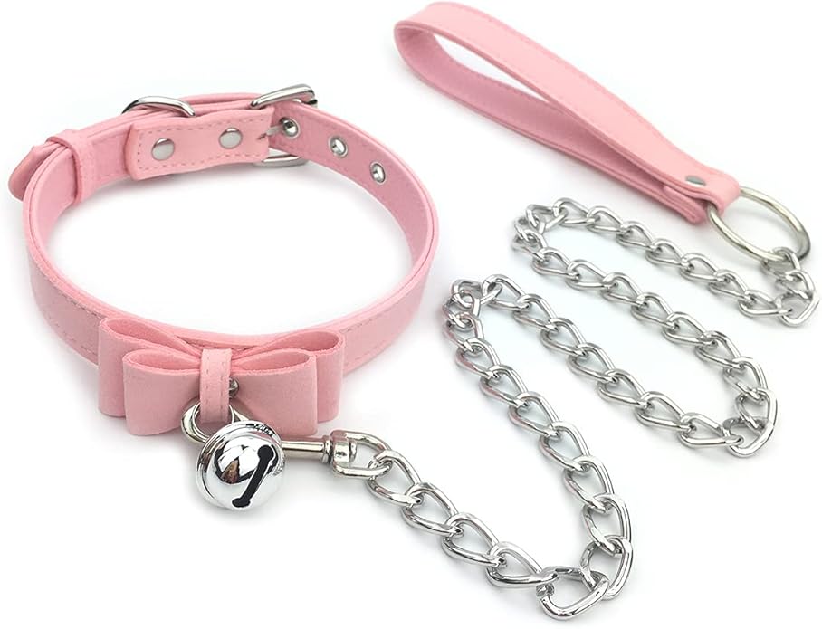 Bell Choker Collar Necklace Lolita Bow Collar Cat Kitty Velvet Necklace
