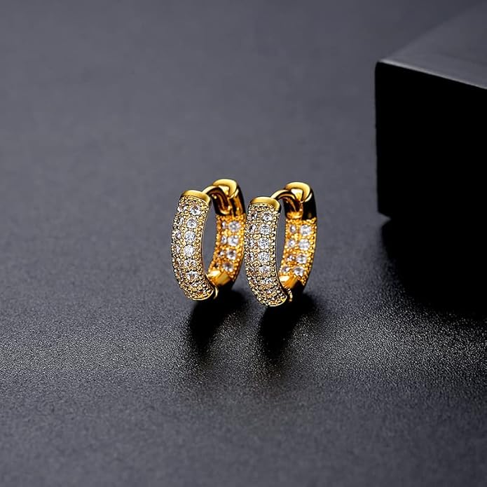 14K Gold Floral Moissanite Large Ear Cuff for Women, Intricate and Unique Design