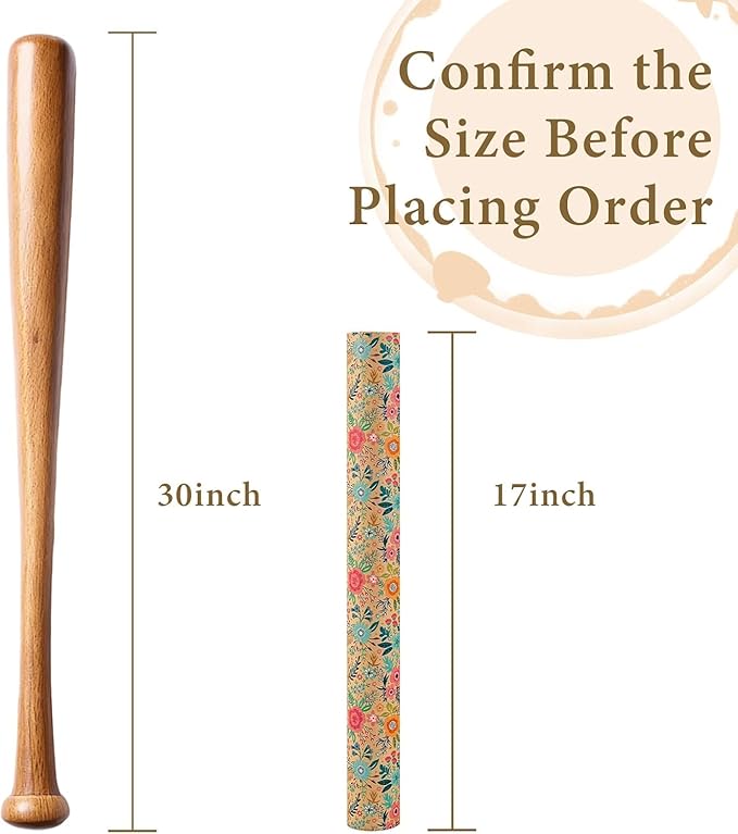 MAYPLUSS Colorful Floral Kraft Wrapping Paper Roll - 17Inch x 16.5Feet - Garden Boho Flower Gift Wrap Paper Spring Summer Blooms Sheet for Wedding, Bridal Shower, Birthday and Engagement
