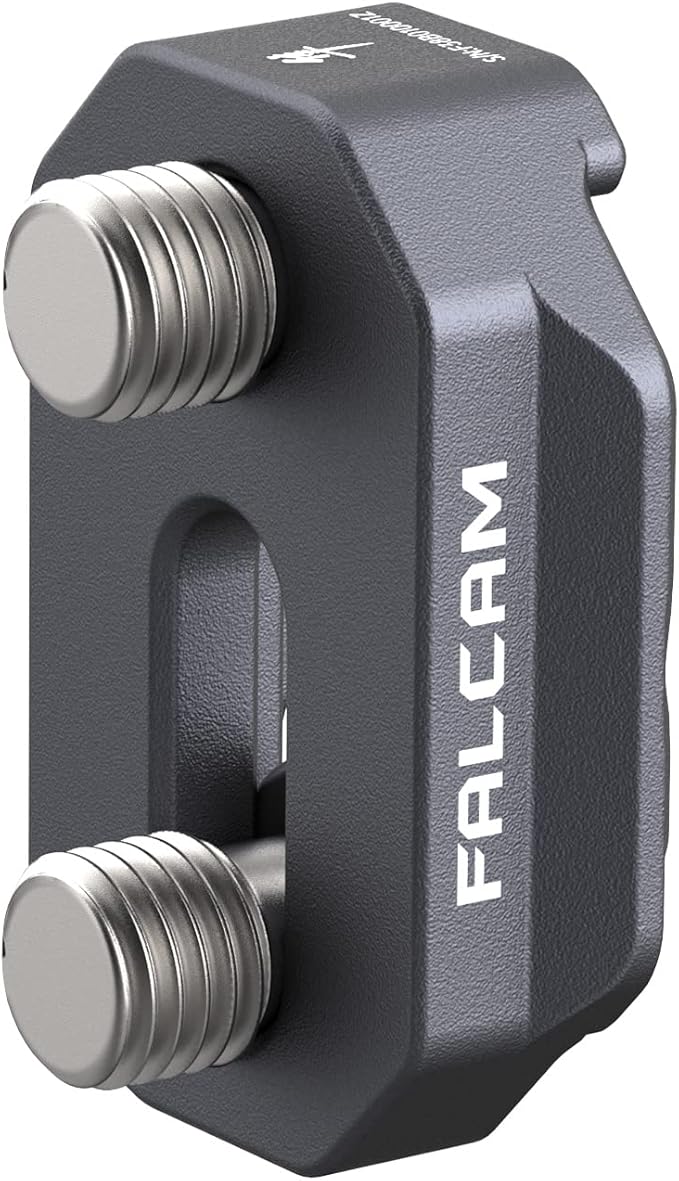 FALCAM F22 Quick Release Handle, Camera Side Handheld Grip Convert 1/4" Thread to F22 QR System, 22mm Aluminum Video Shooting Accessory Filmmaker Photographer You-Tuber Must Have