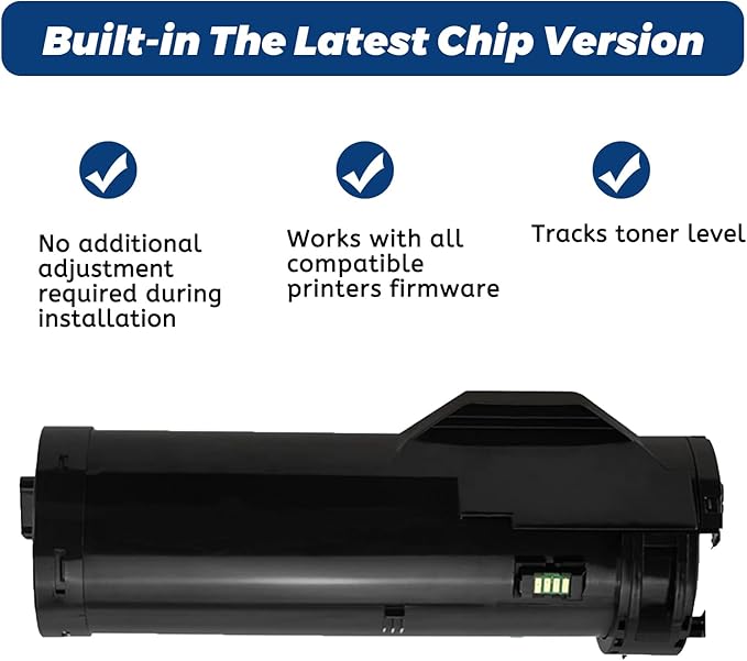 Versalink B600 B610 Toner Cartridge,106R03944 Replacement Compatible for Xerox B605 B615 Printers, Extra High Capacity Up to 46,700 Pages (1 Black )