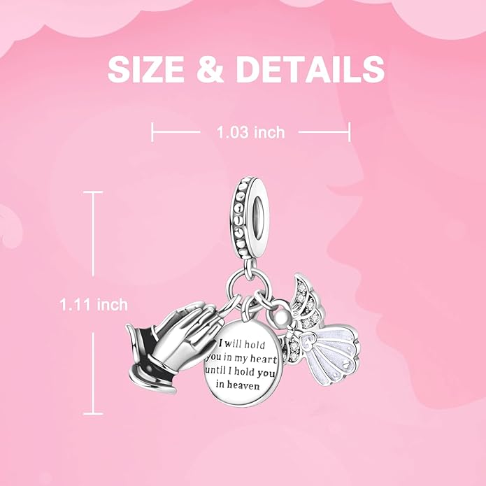 925 Sterling Silver Charms for Bracelets and Necklaces Charms for Women Fashion Jewelry for Women Friend and Mother