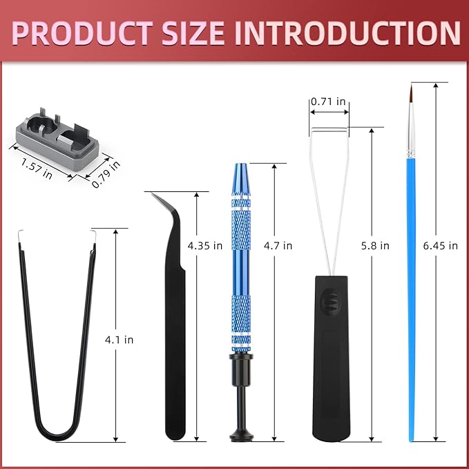 YIMAGUJRX RUNJRX Keyboard Lube Kit JRX 205G0 0.53oz/15g for Mechanical Keyboard Lube, Switch Opener for MX Kailh,Keyboard Tools with Keycap Puller