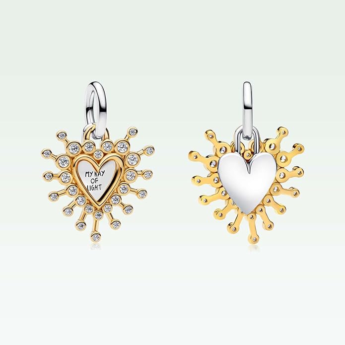 Family Mom Heart Charms 925 Sterling Silver Bead for Bracelets and Necklaces For Women Jewelry Present