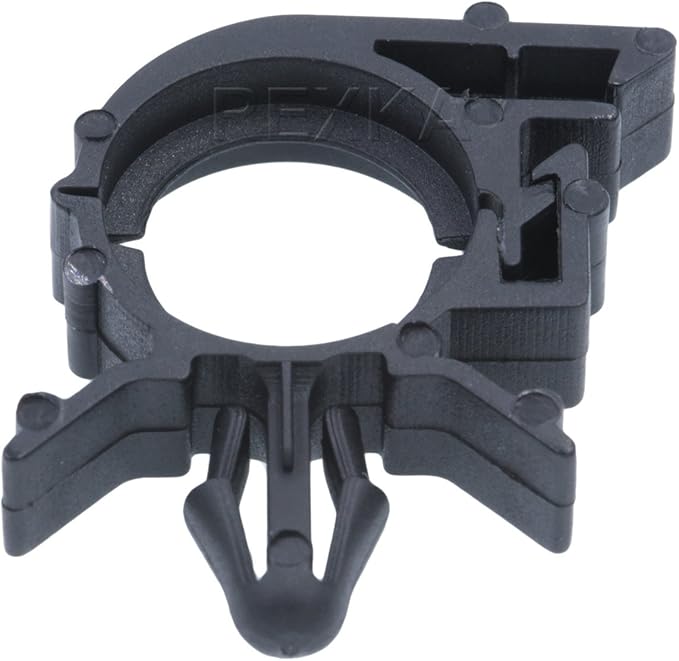 Rexka 11/16" OD 1/2" ID Wire Loom Routing Clips Compatible with GM 8911472 (Pack of 30)