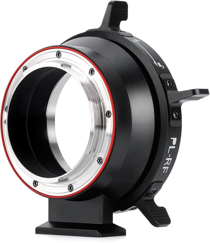 SNIPIZ PL-RF Lens Mount Adapter with Rotary Lock Compatible with PL Lens to Canon RF Mount Cameras EOS R EOS Ra EOS RP EOS R5 EOS R6 EOS R3