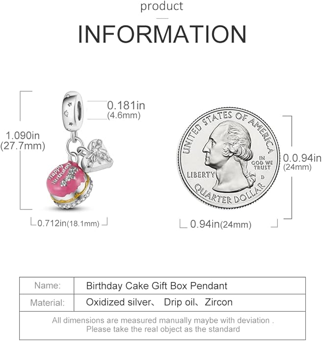 Parmuz 925 Sterling Silver Charm for Bracelet Necklace Dangle Love Mom Ocean travel Butterfly Party Charm Beads Pendants DIY Jewelry for Women