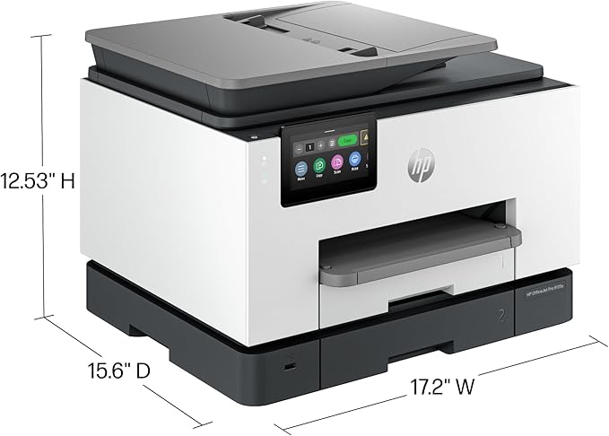 HP OfficeJet Pro 9135e All-in-One Printer, Color, Printer-for-Small Medium Business, Print, Copy, scan, fax, wireless. 3 month Instant Ink trial included ; Two-Sided Printing; Two-Side
