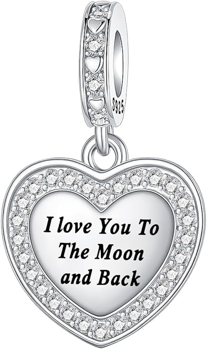 925 Sterling Silver Charms for Bracelets and Necklaces Charms for Women Fashion Jewelry for Women Friend and Mother