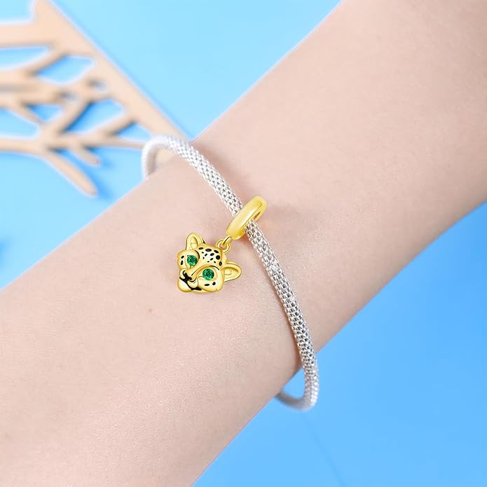 Cute Panda Animal 925 Sterling Silver Charms for Bracelets and Necklace Dangle Pendants Butterfly Elephant Dog Bead Jewelry Present for Women Family Friends