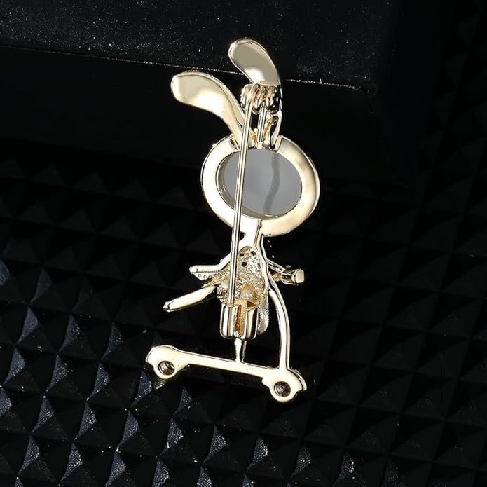 Animal Brooch Insect Bird Brooches Pearl Rhinestone Crystal Brooch 18k Gold-Plated Lapel Pins Jewelry Gifts Birthday Gifts for Women Men