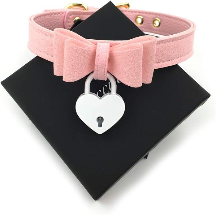 Bell Choker Collar Necklace Lolita Bow Collar Cat Kitty Velvet Necklace