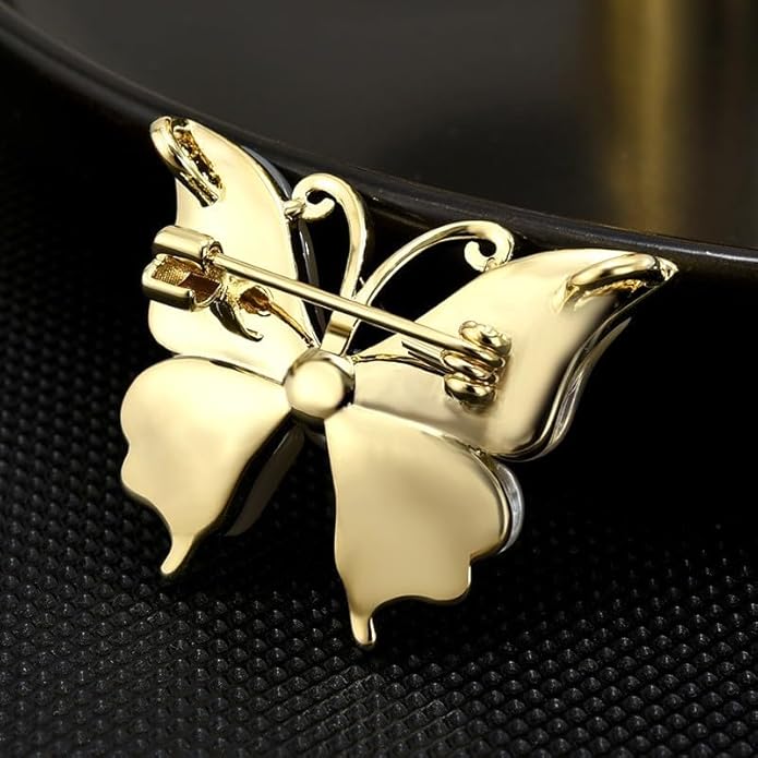 Animal Brooch Insect Bird Brooches Pearl Rhinestone Crystal Brooch 18k Gold-Plated Lapel Pins Jewelry Gifts Birthday Gifts for Women Men