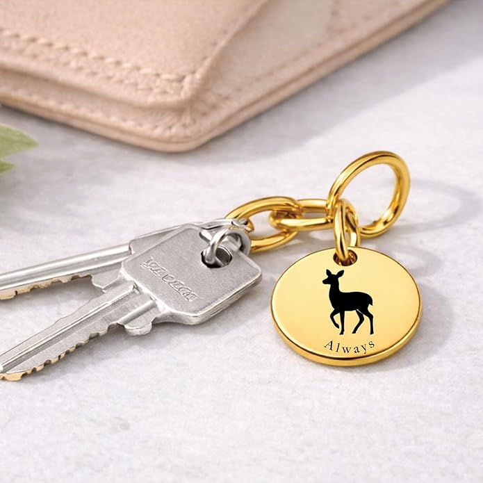 SM Design Mama Animal Charm Set – Set of 4 Stainless Steel Charms – Motherhood & Family Keepsake Jewelry Charmss