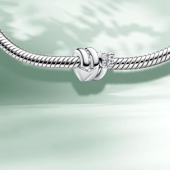 Family Mom Heart Charms 925 Sterling Silver Bead for Bracelets and Necklaces For Women Jewelry Present