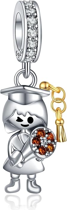 925 Sterling Silver Charms Magic Movie Character Dangle Beads for Bracelets and Necklaces Jewelry for Women