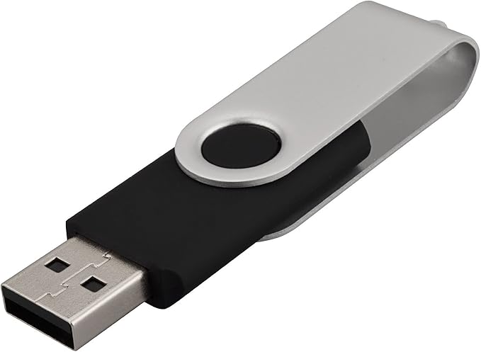 64GB USB Flash Drive - 64GB USB 2.0 Memory Stick - Black