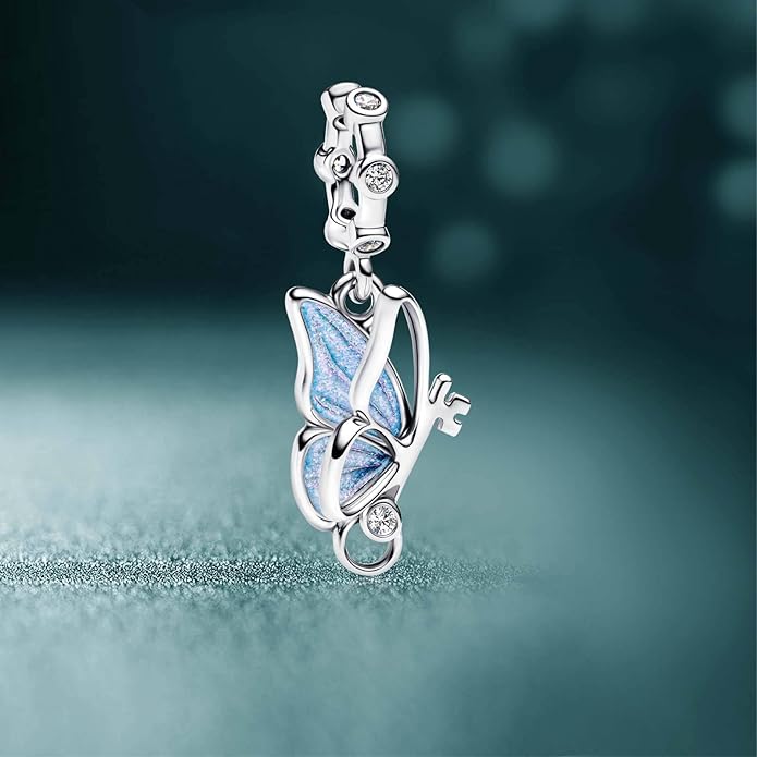 Cute Fashion Heart Charms,S925 Sterling Silver Charm,Bead for Bracelets and Necklaces,For Women Jewelry Present