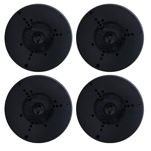 4 Pack PFA130-E Security Camera Junction Box-Premium ABS Security Camera Mount Bracket-Waterproof Universal Camera Junction Box for Mounting Surveillance Cameras-Outdoor Security Camera Box