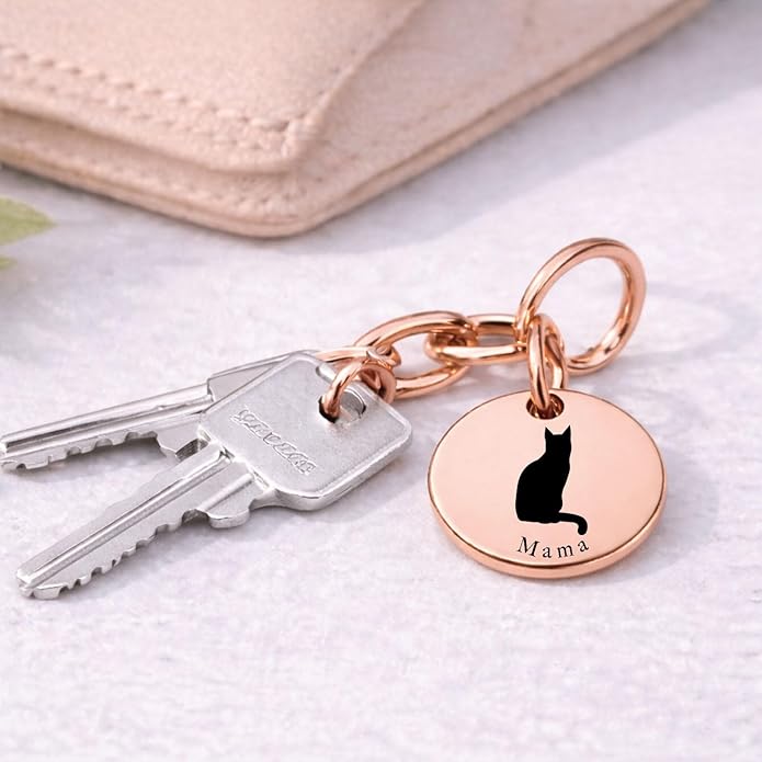 SM Design Mama Animal Charm Set – Set of 4 Stainless Steel Charms – Motherhood & Family Keepsake Jewelry Charmss