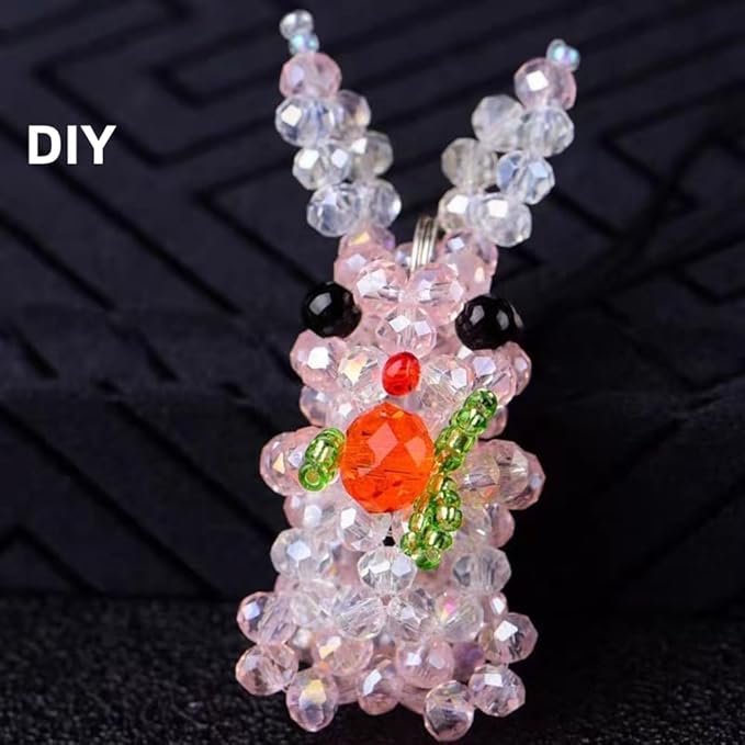 600pcs Crystal Glass Beads 3mm 4mm 6mm 8mm 10mm Rondelle Faceted Crystal Beads Spacer Beads for Necklace Bracelet Earrings DIY Jewelry Crafts Making Supplies(Black)