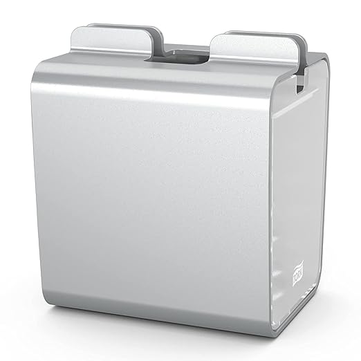 Tork Napkins Napkin Dispenser Image Xpressnap Tabletop Aluminum Napkin Holder for Everyday Use Holds Up To 150 2-Ply Napkins 8.23x7.1x5.91" (HxWxD)