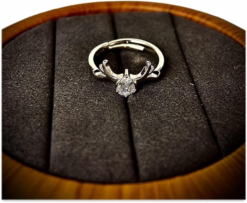 Stunning 3-piece Moissanite Jewelry Set - Necklace, Ring & Earrings | Elegant Wedding Jewelry Sets for Brides | Perfect Moissanite Earrings & Necklace | Timeless Bride Earrings & Wedding Earrings for Brides