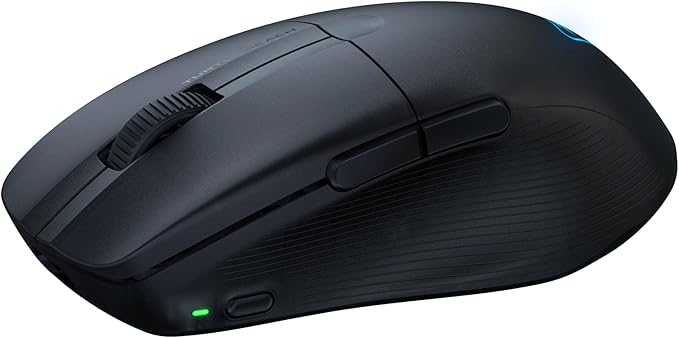Turtle Beach Pure Air - Ultra-Light Wireless Ergonomic RGB Gaming Mouse, 26K DPI Optical Sensor, 125 Hour Battery, Dual Wireless System, Titan Optical Switches, Bluetooth, RGB Illumination - Black