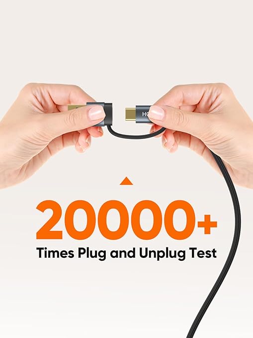 CableCreation 4FT USB C Hard Drive Cable, 5Gbps USB A/C to Micro B, Compatible with iPhone 15/16 Series, WD, Seagate External Hard Drive, Camera, Grey