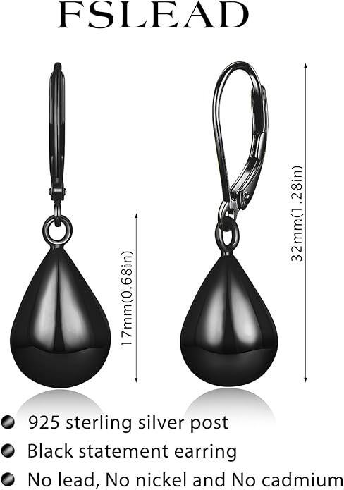 14K Gold Earring Cross Waterdrop Butterfly Heart Knot Earrings for Women Gold Silver Cross Leverback Drop Gold Silver Teardrop Hoop Dangle Earring White Gold Dangle Drop Earring