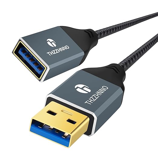 USB 3.0 Extension 3.3FT, USB Male to Female USB 3.0 Extender Cable for Webcam, Camera, Phone, USB hub, Mouse, Keyboard, Printer, Hard Drive, Headset