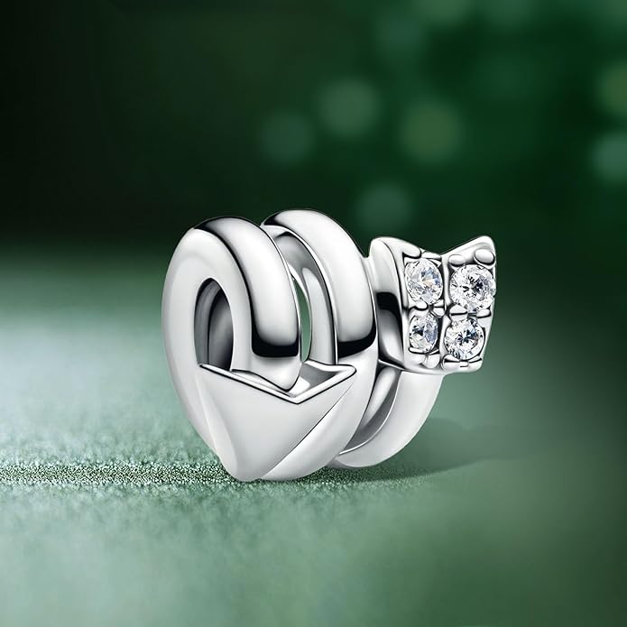 Family Mom Heart Charms 925 Sterling Silver Bead for Bracelets and Necklaces For Women Jewelry Present
