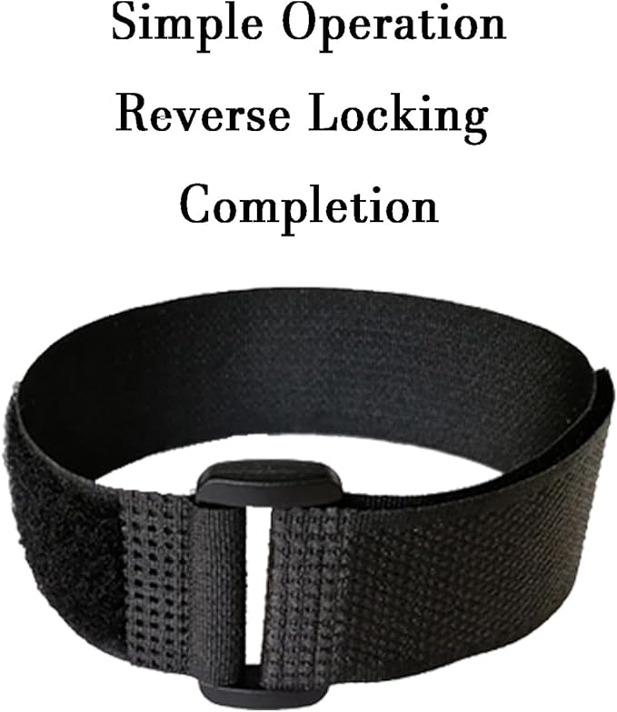 32 pcs 1-inch-wide Hook and Loop Cable Straps, 8"-12"-18"-24"-36" Adjustable Fastening Straps, Fixing and Organizing Cable Ties Set, Multi-Purpose Nylon Cinch Strap, Heavy-Duty Storage Straps