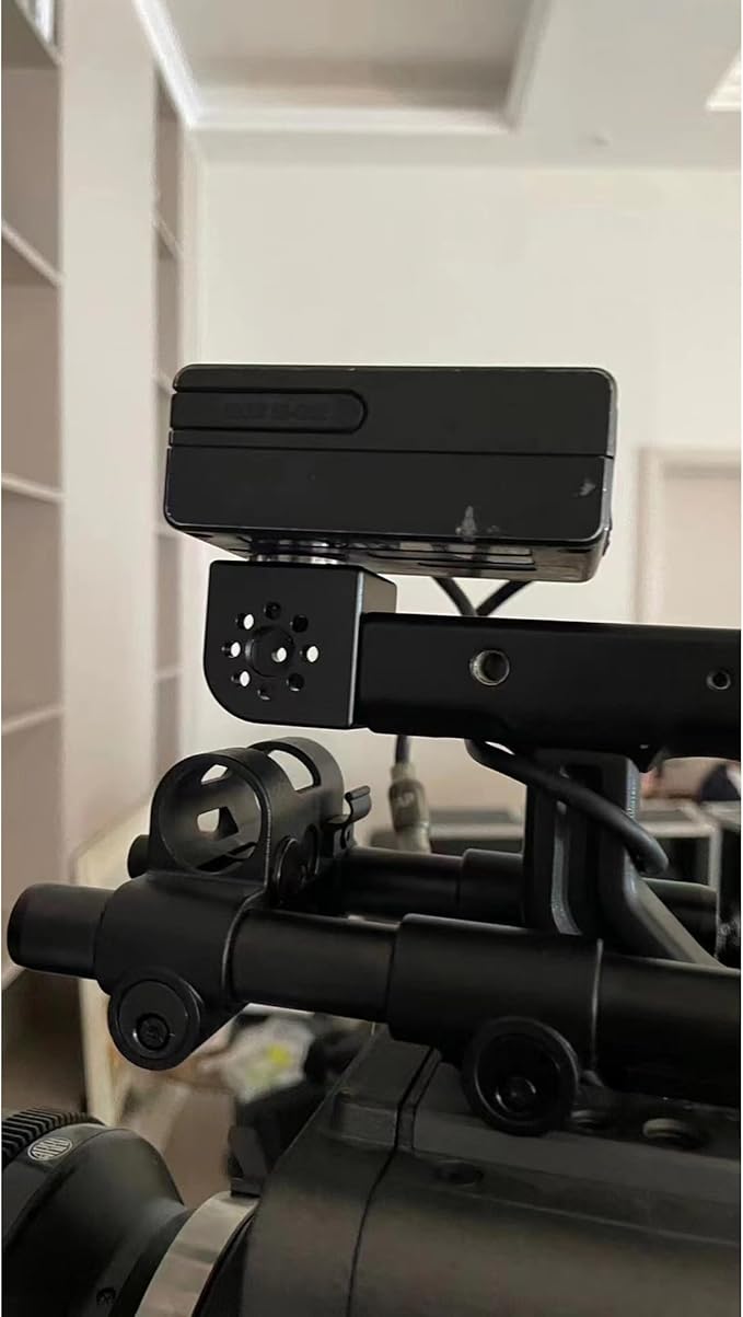 Block 3/8" Thread Bracket Lock Mounting Adapter for ARRI Sony RED Camera Lens Motor Teradek Wireless Black