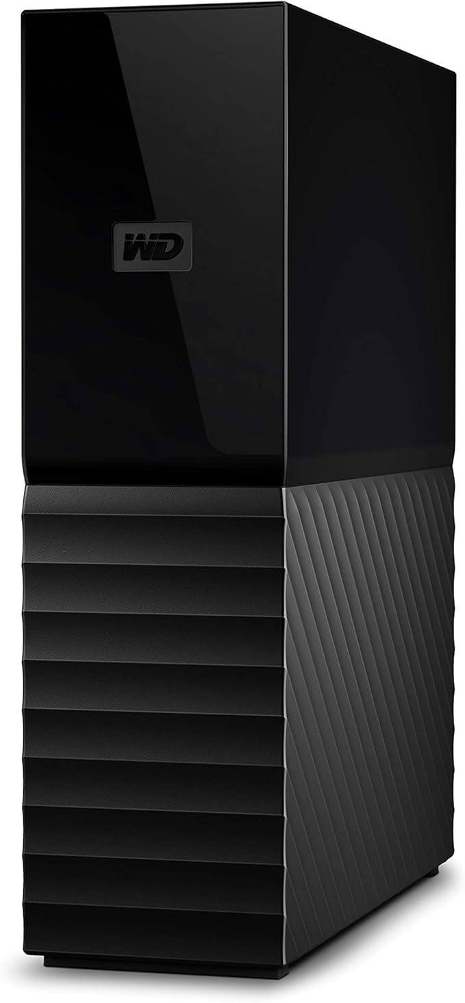WD 26TB My Book Desktop External Hard Drive, USB 3.0, External HDD with Password Protection and Auto Backup Software - WDBBGB0260HBK-NESN
