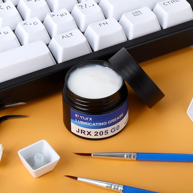 YIMAGUJRX RUNJRX Keyboard Lube Kit JRX 205G0 0.53oz/15g for Mechanical Keyboard Lube, Switch Opener for MX Kailh,Keyboard Tools with Keycap Puller