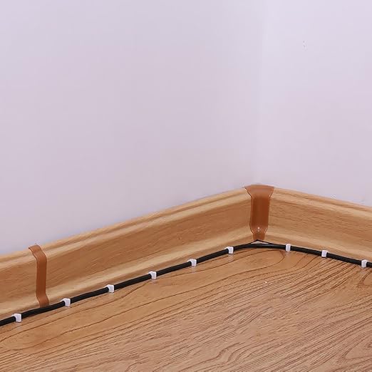 200 Pack Nail in Cable Clips Ethernet Cable Nails Tacks Clips 7mm for Cat6 Cable - White