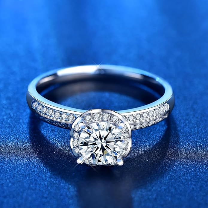 Chic 1 Carat Diamond Wedding Band | D-Color VVS2 Clarity | Elegant and Dazzling Jewelry for Women