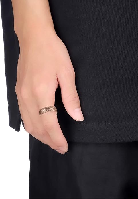 BioMag Magnetic Rings, Pure Copper Rings for Men Women, Adjustable Fingers Thumb Ring Jewelry Gift