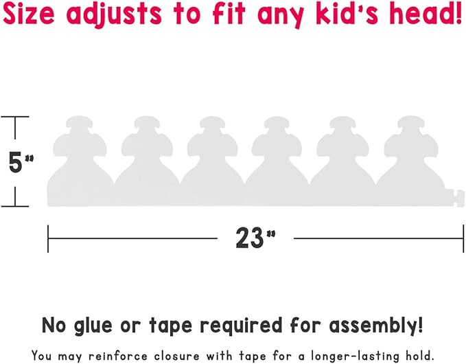 Hygloss White Paper Crowns 12 Pack - Paper Crowns for Kids to Decorate - Craft Activity - Blank Crown for Adults - Perfect for Parties, Celebrations - DIY Crown Crafts