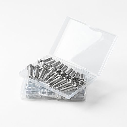 1/4-20 x 3-1/2" (10 Pack) Flat Head Hex Socket Cap Screws Bolts, 304 Stainless Steel 18-8, Hex Drive, Bright Finish, Fully Machine Thread
