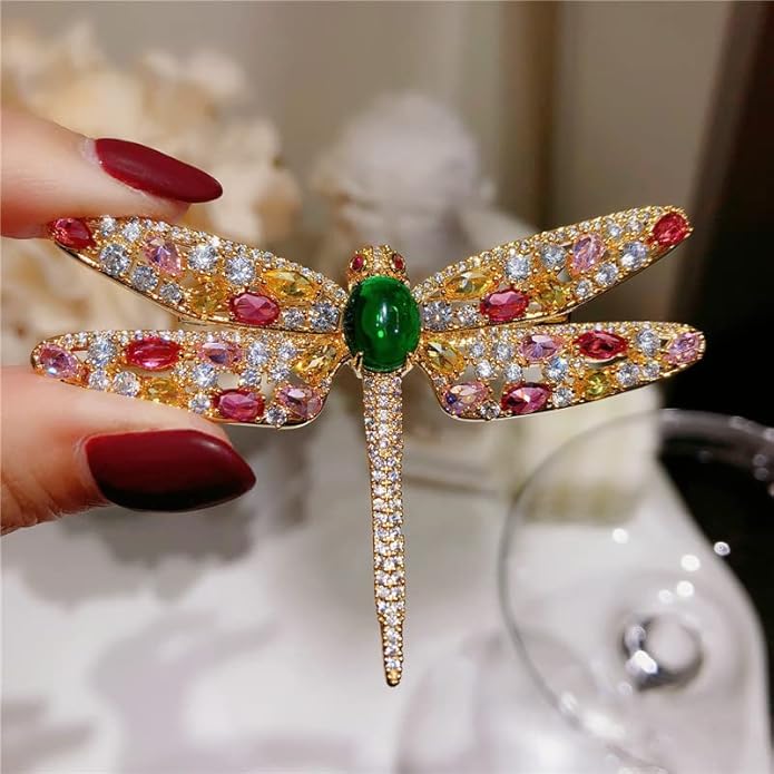 Animal Brooch for Women Girls Rhinestone Animal Brooch Lapel Pin Jewelry Gift for Mom Wife