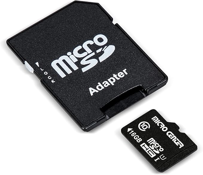 Micro Center 16GB Class 10 Micro SDHC Flash Memory Card 20 Pack with Adapter for Mobile Device Storage Phone, Tablet, Drone & Full HD Video Recording - 80MB/s UHS-I, C10, U1 (20 Pack)