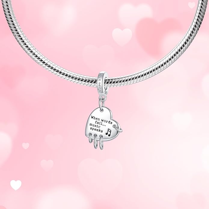 925 Sterling Silver Charms for Bracelets and Necklaces Charms for Women Fashion Jewelry for Women Friend and Mother