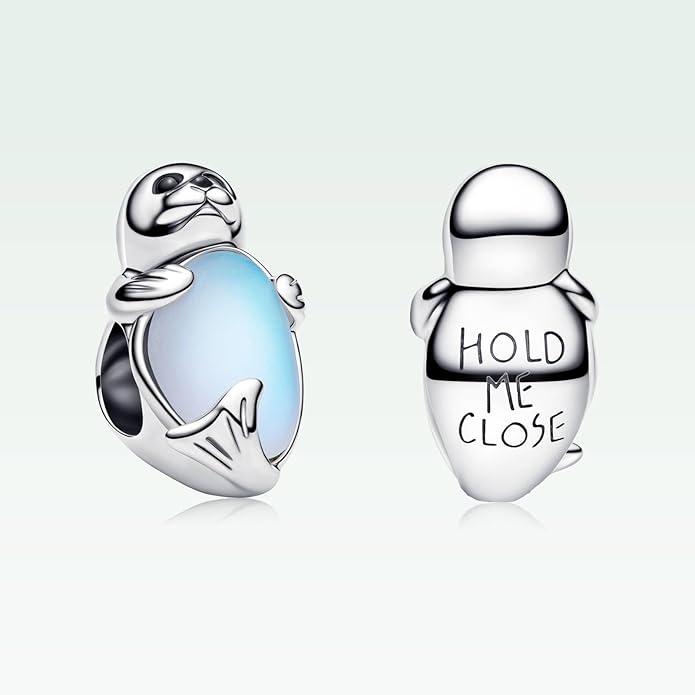 Cute Fashion Heart Charms,S925 Sterling Silver Charm,Bead for Bracelets and Necklaces,For Women Jewelry Present