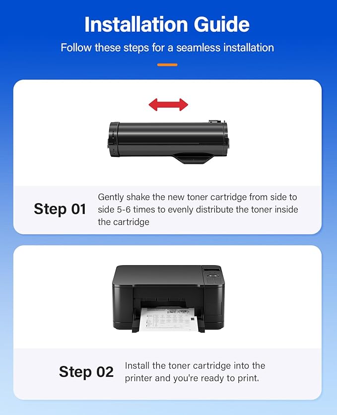 VersaLink B400 B405 Black Toner Cartridge 2-Pack Replacement for Xerox 106R03580 106R03582 106R03584 Toner Compatible with Xerox VersaLink B400 B400N B400DN B405 B405N B405DN Laser Printer Ink Copier