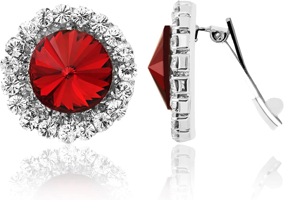 Spinningdaisy Clip On Earrings for Women | Non Pierced Earrings for Wedding