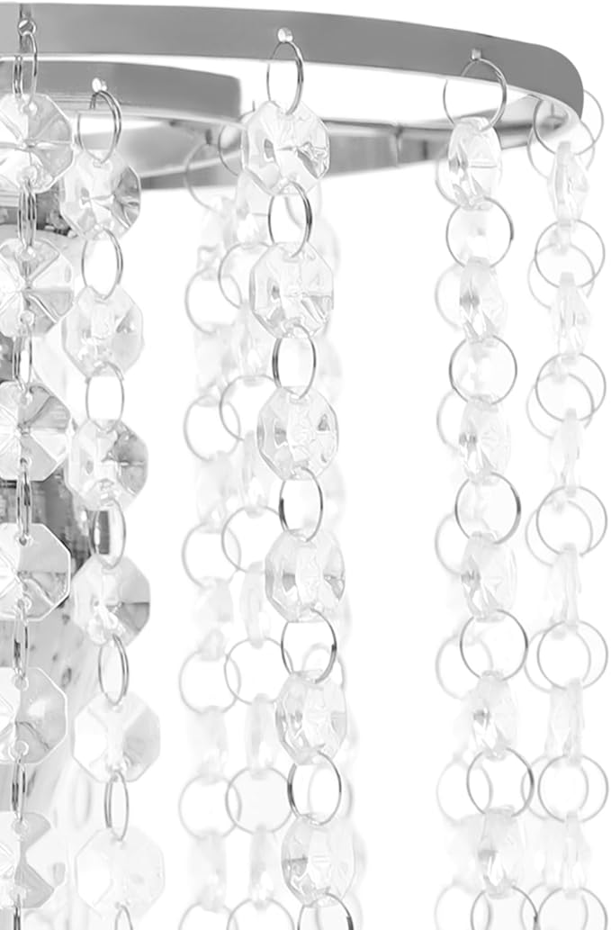 Wedding Centerpieces Sliver Vases,10PCS Metal Flower Candle Holder with Sparkling Crystal Beads,Crystal Flower Vase Metal Flowers Stand for Party Tables Decorations