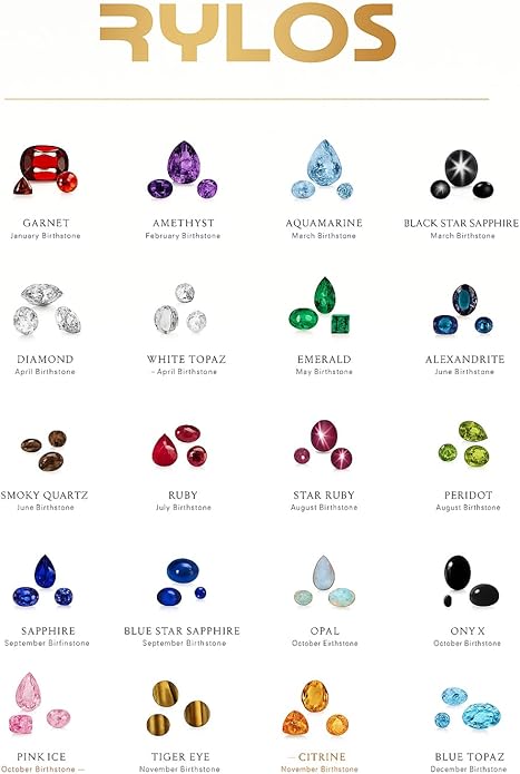Rylos 14K White Gold Classic Halo Ring: Diamonds, 6X4MM Oval Gemstone - Birthstone Jewelry for Women - Stunning Diamond Gold Ring Sizes 5-10